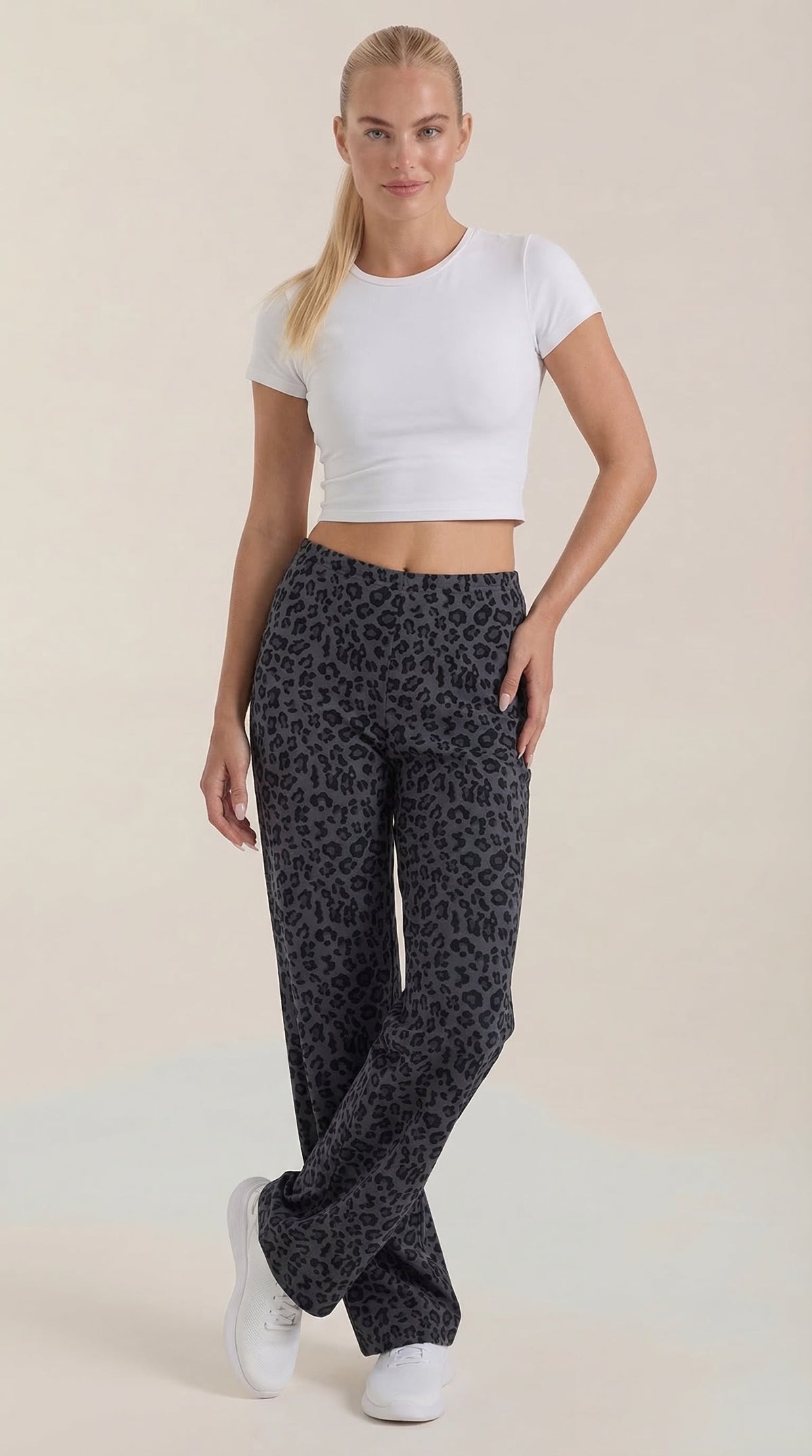 Pantalone Cleo - Stampa leopardata