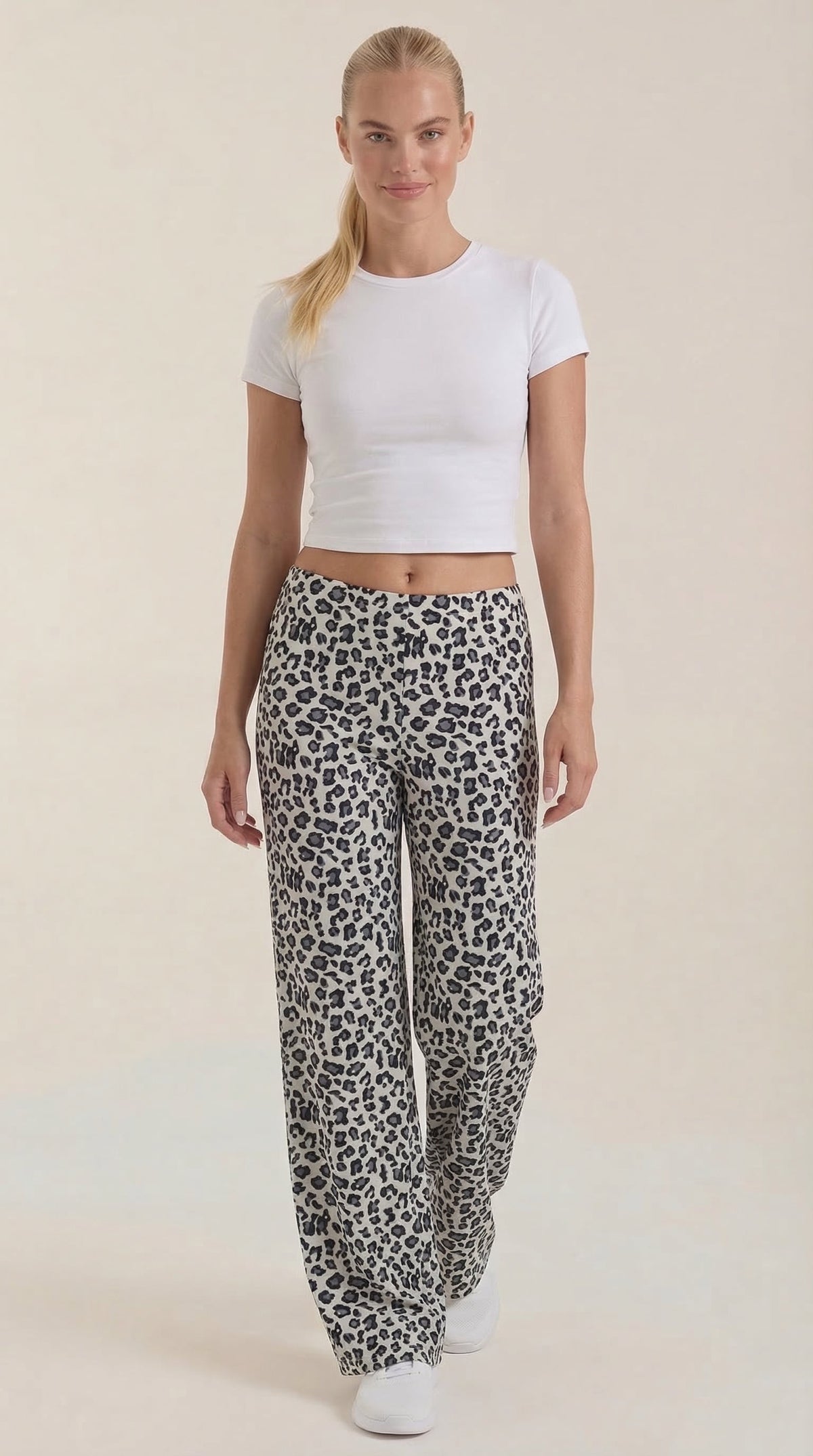 Pantalone Cleo - Stampa leopardata