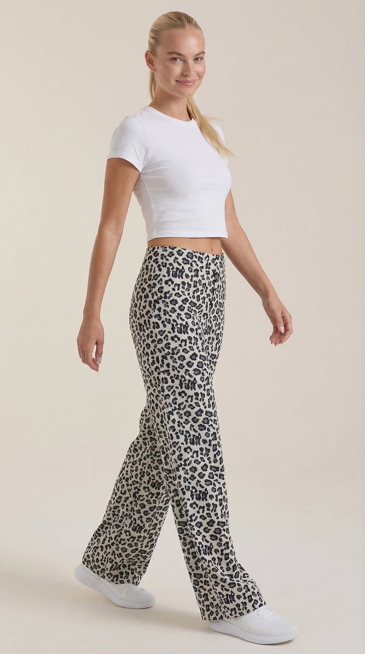 Pantalone Cleo - Stampa leopardata